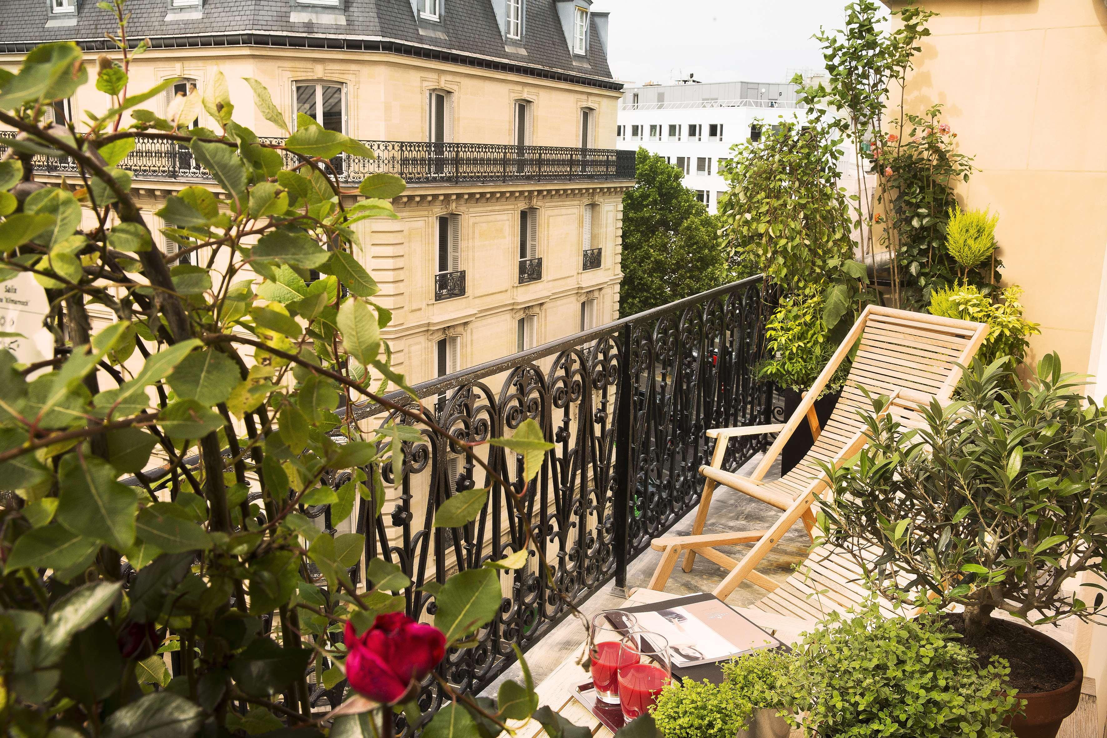 Hotel Le Belmont Paris Exterior foto