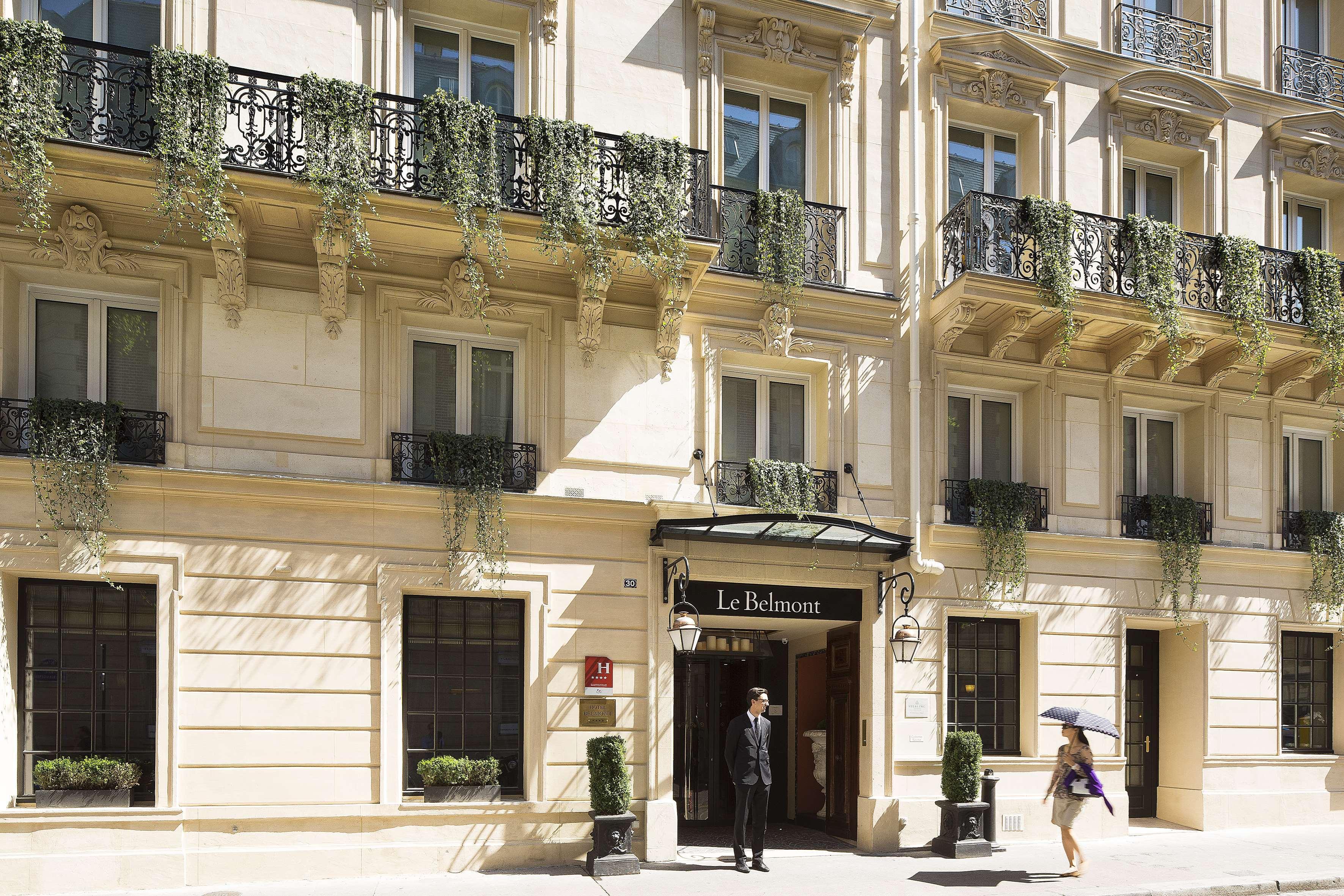 Hotel Le Belmont Paris Exterior foto