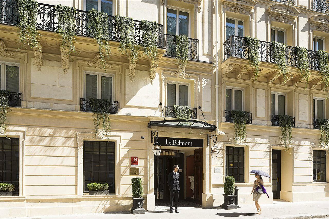 Hotel Le Belmont Paris Exterior foto